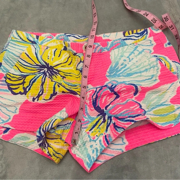 Lilly Pulitzer Adie Swept By the Tides Floral Print Short/Multicolor 21697 - Picture 7 of 10